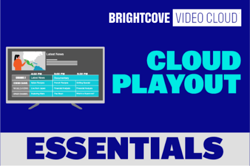 Présentation de Cloud Playout